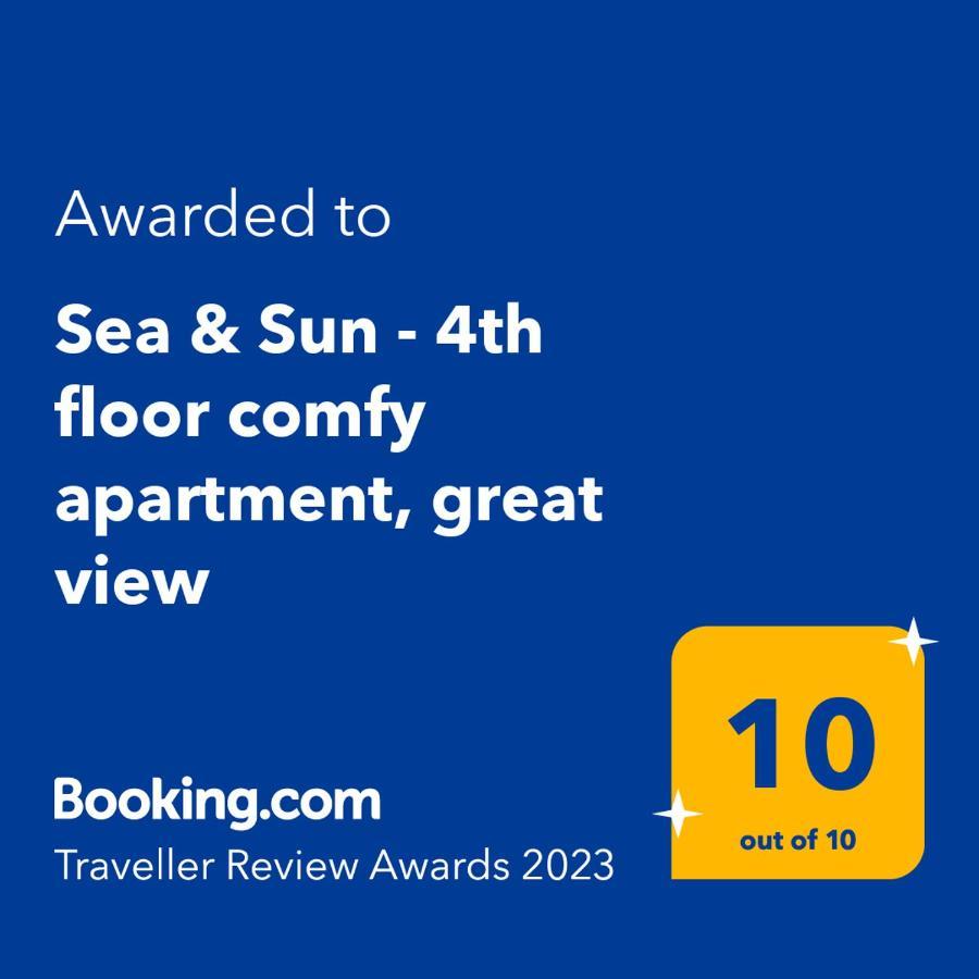 Sea & Sun - 4Th Floor Comfy Apartment, Great View Preveza Buitenkant foto